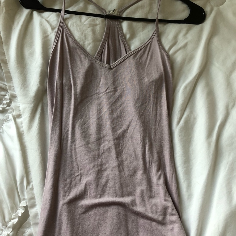 Light purple flowy tank top